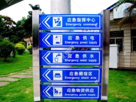 西双版纳标识导向系统设计需要掌握的四大元素