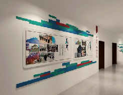 西双版纳企业文化墙用什么材料好？